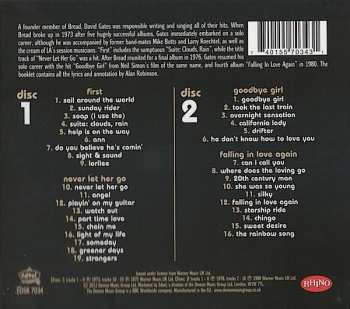2CD David Gates: First / Never Let Her Go / Goodbye Girl / Falling In Love Again