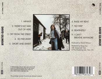 CD David Gilmour: David Gilmour