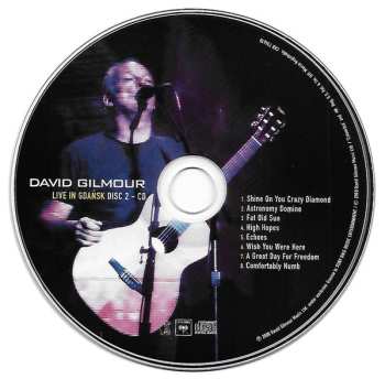 2CD David Gilmour: Live In Gdańsk DIGI