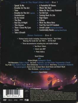 2DVD David Gilmour: Remember That Night (Live At The Royal Albert Hall)