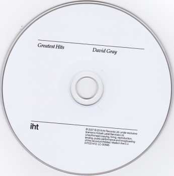 CD David Gray: Greatest Hits