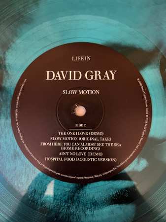 2LP David Gray: Life In Slow Motion CLR | LTD | DLX