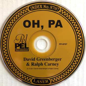 CD David Greenberger: OH, PA