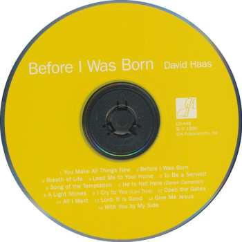 CD David Haas: Before I Was Born