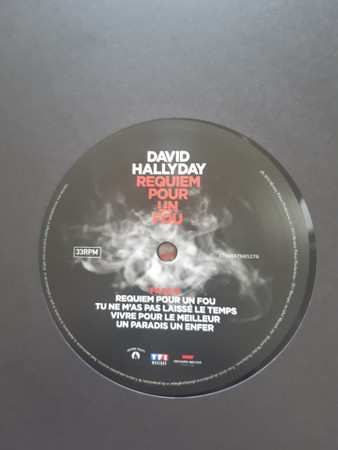 2LP David Hallyday: Requiem Pour Un Fou