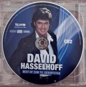 2CD David Hasselhoff: Best of zum 70. Geburtstag