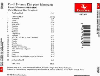 CD Robert Schumann: David Hyun-su Kim Plays Schumann