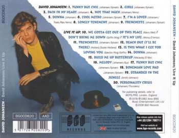 CD David Johansen: David Johansen/Live It Up