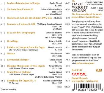 CD David L Ball: The Hazel Wright Organ