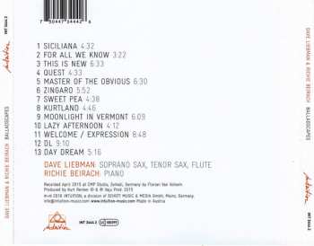 CD David Liebman / Richard Beirach: Balladscapes