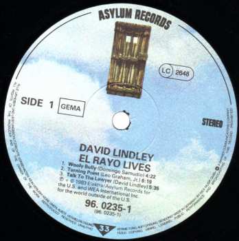 LP David Lindley And El Rayo-X: El Rayo Live