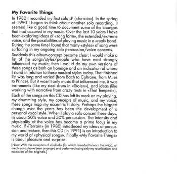 CD David Moss: My Favorite Things
