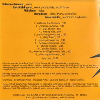 CD David Moss: Vocal Village Project