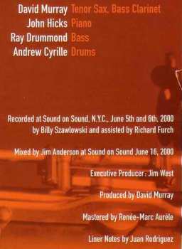 CD David Murray Power Quartet: Like A Kiss That Never Ends - Como Un Beso Que Nunca Se Acaba