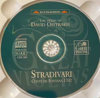 CD/Box Set David Oistrach: The Violin Of. Stradivari Conte De Fontana 1702