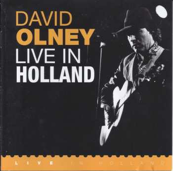 CD David Olney: Live In Holland