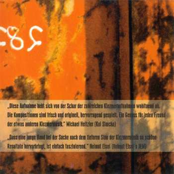 CD David Orlowskys Klezmorim: Sedum