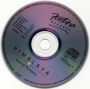 CD David Parsons: Himalaya