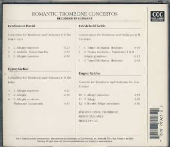 CD Ferdinand David: Romantic Trombone Concertos