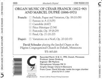 CD David Schrader: Organ Music Of Franck And Dupré