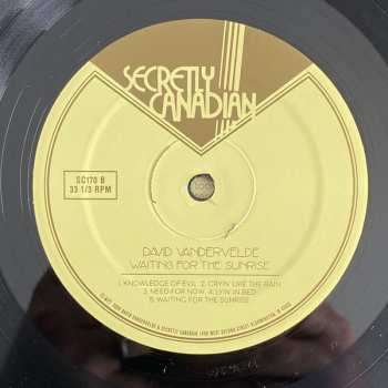 LP David Vandervelde: Waiting For The Sunrise