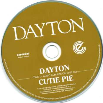 CD Dayton: Dayton / Cutie Pie