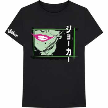 Merch Dc Comics: T-shirt Joker Smile Frame Anime 