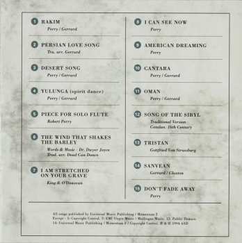 CD Dead Can Dance: Toward The Within