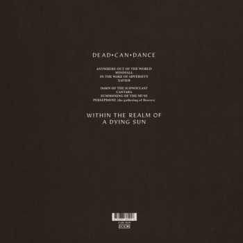 LP Dead Can Dance: Within The Realm Of A Dying Sun