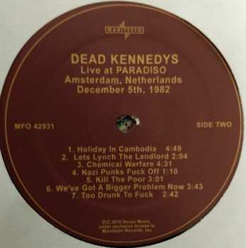 4LP/Box Set Dead Kennedys: DK 40