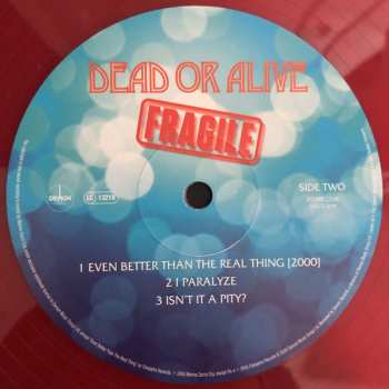 2LP Dead Or Alive: Fragile CLR