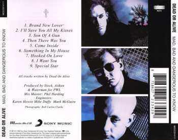 CD Dead Or Alive: Mad, Bad And Dangerous To Know