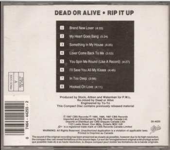 CD Dead Or Alive: Rip It Up