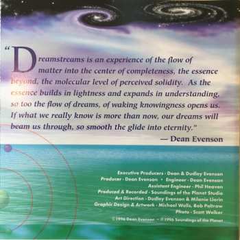 CD Dean Evenson: Dreamstreams
