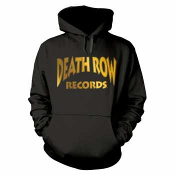 Merch Death Row Records: Hooded Sweatshirt Drr 30th Logo Death Row Records (foil Print)