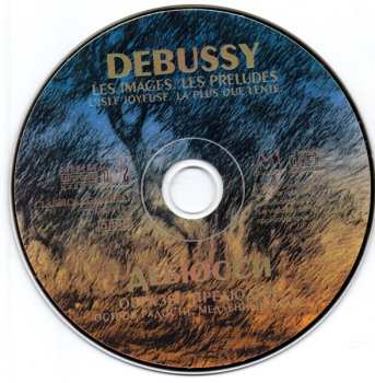 CD Claude Debussy: Les Images. Les Preludes. L'Isle Joyeuse. La Plus Que Lente. = Образы. Прелюдии. Остров Радости. Медленный Вальс.