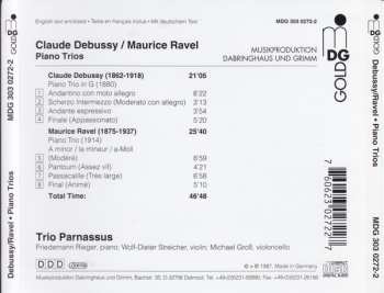 CD Claude Debussy: Debussy / Ravel / Piano Trios