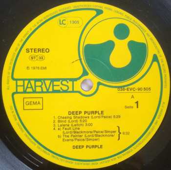 LP Deep Purple: Deep Purple
