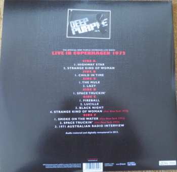 3LP Deep Purple: Live In Copenhagen 1972 LTD | NUM | CLR
