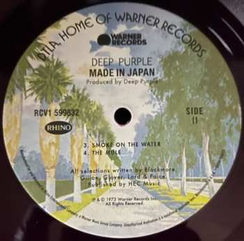 2LP Deep Purple: Made In Japan