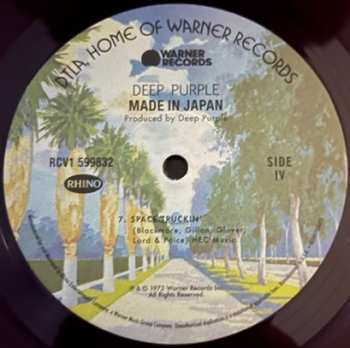 2LP Deep Purple: Made In Japan