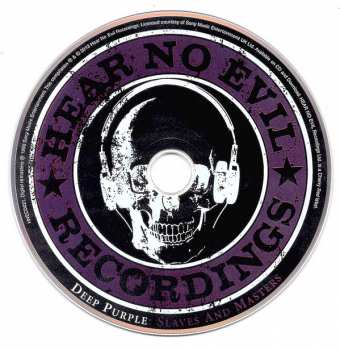 CD Deep Purple: Slaves And Masters