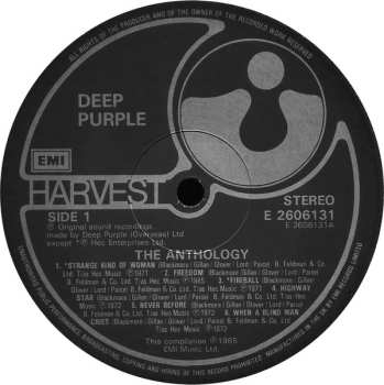 2LP Deep Purple: The Anthology