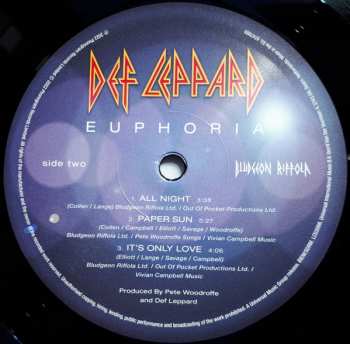 2LP Def Leppard: Euphoria