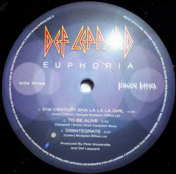 2LP Def Leppard: Euphoria