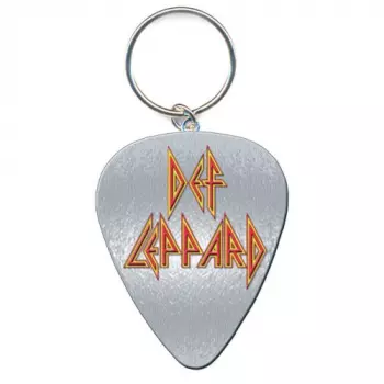 Keychain Logo Def Leppard Pick 