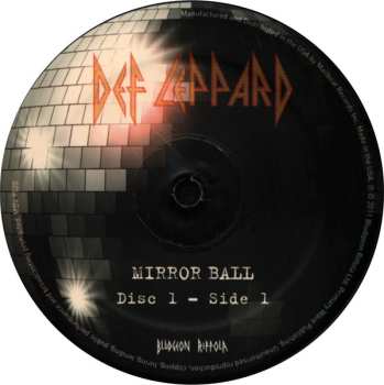 3LP Def Leppard: Mirror Ball - Live & More CLR | LTD