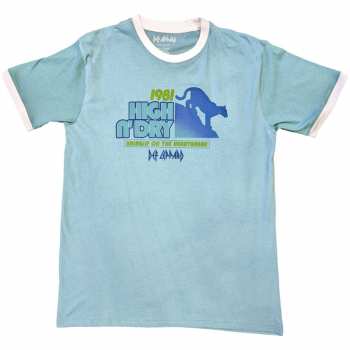 Merch Def Leppard: Ringer T-shirt High N' Dry