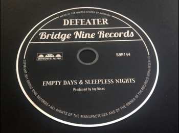 CD Defeater: Empty Days & Sleepless Nights
