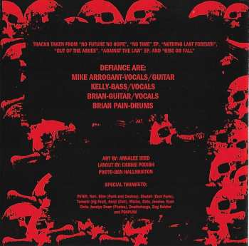 CD Defiance: The Very Best Of Defiance And We Don't Care